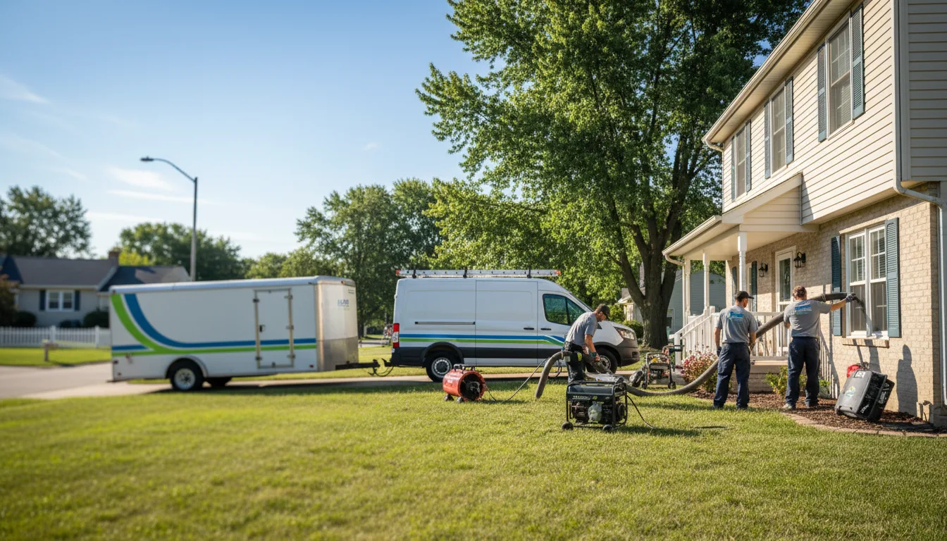 Flooded Basement Restoration And Cleanup With Repair in Acton, MT near me